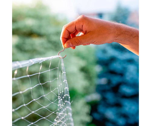 Защитная сетка на балкон для котов Ferplast Cat Net (Ферпласт Кет Нет) 400 x h 300 cм - М
