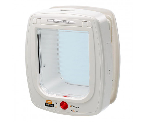 Дверка для кошек и собак с системой для микрочипов Ferplast Swing Microchip Large (Ферпласт Свинг Микрочип)