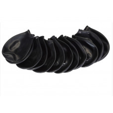 Резиновые носки - обувь для собак PAWZ (Поуз) размер TINY- крошечный (12 штук) TINY, Черный