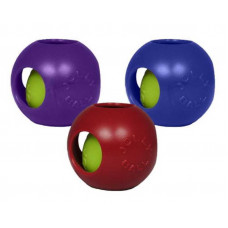 Jolly Pets Teaser Ball (Джоллі Петс Тізер Болл) іграшка м'яч подвійний для собак Великий - 30 см, Фіолетовий