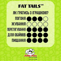 Jolly Pets FAT TAIL Lion (Джоллі Пейс) м'яка іграшка для собак Лев із пискавкою
