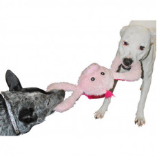 Jolly Pets TUG-A-MAL Pig Dog Toy (Джоллі Пейс) м'яка іграшка для собак Свинка з пискавкою