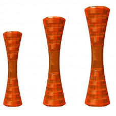 Іграшка для собак суперміцна кістка гантель із нішами для ласощів Bionic Opaque Stick (Біонік Опак Стик) Орнажевий