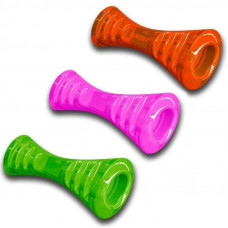 Іграшка для собак суперміцна кістка гантель із нішами для ласощів Bionic Opaque Stick (Біонік Опак Стик)