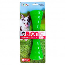 Іграшка для собак суперміцна кістка гантель із нішами для ласощів Bionic Opaque Stick (Біонік Опак Стик)