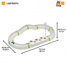 Игрушка - трек для котов с мерцающим шаром Ferplast Labyrinth (Ферпласт Лабиринт)