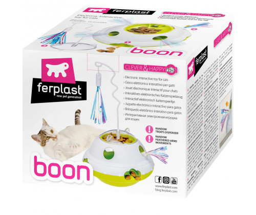 Интерактивная игрушка для собак и кошек с тайниками для корма Ferplast Boon (Ферпласт Бун) Интерактивная игрушка для собак и кошек с тайниками для корма Ferplast Boon (Ферпласт Бун)