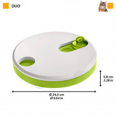 Інтерактивна іграшка для собак і кішок з тайниками для сухого корму Ferplast Duo (Ферпласт Дуо)