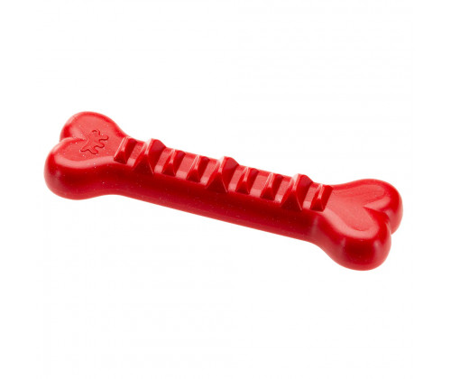 Жевательная игрушка кость с отверстиями для корма  для собак Ferplast Smile Bone (Ферпласт Смайл Бон)