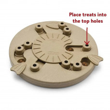 Интерактивная игрушка пазл Ребус для собак Nina Ottosson Dog Worker (Нина Оттоссон) Бежевый