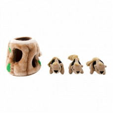 Інтерактивна іграшка для собак прятки схованок з білками Outward Hound Hide-A-Squirrel (Аутворд Хаунд)