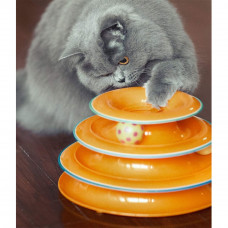 Игрушка для котов трек башня с мячами Petstages Tower Of Tracks Org (Петстейджес)