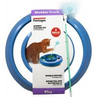 Интерактивная игрушка для котов трек - неваляшка Petstages Wobble Track (Петстейджес)