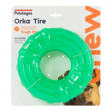 Іграшка для собак колесо з отворами для ласощів Petstages Orka Tire (Петстеджес Орка)
