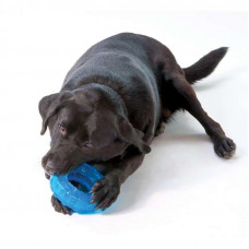 Іграшка для собак колесо з отворами для ласощів Petstages Orka Tire (Петстеджес Орка) Синій