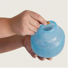 Суперміцна іграшка-диспенсер м'яч для собак з отворами для корму Planet Dog Snoop (Планет Дог Шпион) Маленький — 7.6 х 10 см.