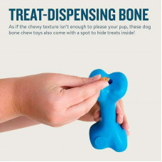 Іграшка для собак суперміцна кістка з отворами для ласощів Planet Dog Orbee Bone (Планет Дог Боун)