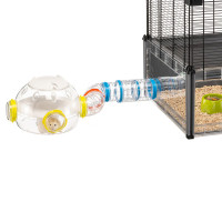 Домик с туннелями для хомяка Ferplast Kit Lab (Ферпласт Кет Лаб)