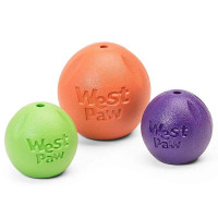 West Paw Rando (Вест Пав Рандо) игрушка для собак большой мяч Оранжевый