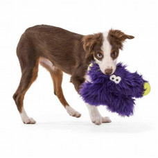 Іграшка їжака для собак пухнастий Фергус West Pow Fergus (Вест Пав Фергус) Серо-коричневий