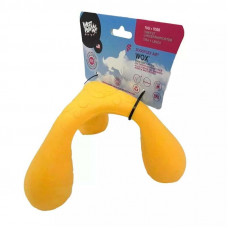 West Paw Wox Air Dog Toy (Вест Пав Вокс) триног іграшка для собак для перетягування Жовтий