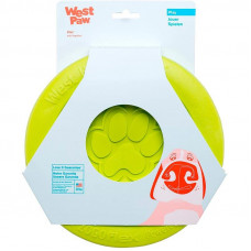 West Paw Zisc Flying Disc (Вест Пав Зиск) іграшка для собак фрізбі Великий - 22 см, Зелений