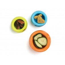 Игрушка головоломка для собак с тайником для лакомств West Paw Toppl Treat Toy Large (Вест Пав Топпи) Большой - 10 см., Зеленый