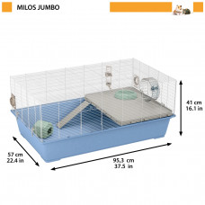Клетка модульная для хомяков и мышей Ferplast Milos Jumbo (Ферпласт Милос Джамбо)