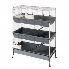 Трехэтажная клетка для кроликов Ferplast Rabbit 120 Tris (Ферпласт Реббит 120 Трис)