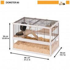 Клетка для хомяков, мышей и грызунов Ferplast Domster 80 (Ферпласт Домстер 80)