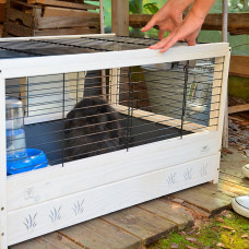 Деревянная клетка для морских свинок и грызунов Ferplast Arena 80 (Ферпласт Арена 80)