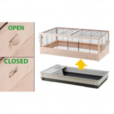 Деревянная клетка для кроликов и морских свинок Ferplast Arena 120 (Ферпласт Арена 120)