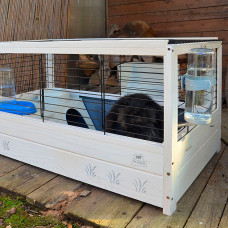 Деревянная клетка для морских свинок и грызунов Ferplast Arena 80 (Ферпласт Арена 80)