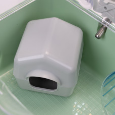 Клетка для хомяков и грызунов с игровыми тоннелями Ferplast Combi 1 (Ферпласт Комби 1) Зеленый