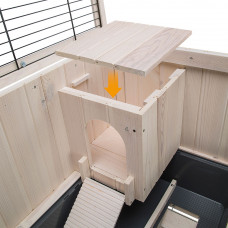 Клетка для кроликов Ferplast Cottage Mini (Ферпласт Коттедж Мини)