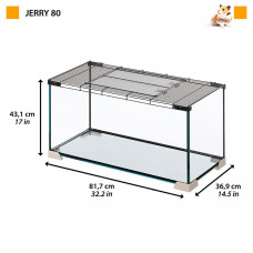 Скляна клітка для гризунів Ferplast Jerry (Ферпласт Джеррі)