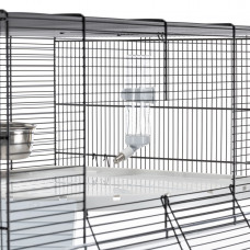 Двухэтажная клетка для хомяков и песчанок Ferplast Glassy 80 (Ферпласт Гласси 80)