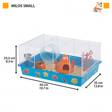 Клітка для хом'яків, мишей і гризунів Ferplast Milos Small Ocean (Ферпласт Милс Смаль Оушен)