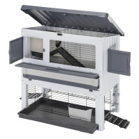 Двоповерхова клітка вольєр для кроликів із термопластику Ferplast Grand Lodge Plus (Ферпласт Гранд Лодж Плюс)