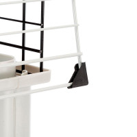 Клітка для кроликів і гризунів Ferplast Krolik (Ферпласт Кролик) 100 х 60 x 50 см - LARGE, Бордовий