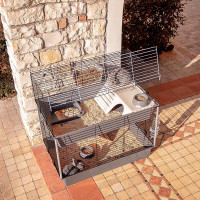 Двоповерхова карта для кроликів і морських свинок Ferplast Rabbit 100 Double (Ферпласт Реббіт 100 Дабл)