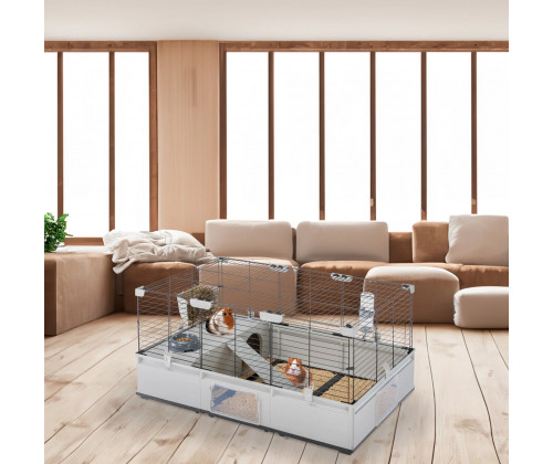 Модульная клетка для кроликов и морских свинок Ferplast Modular 2 (Ферпласт Модулар 2) Модульная клетка для кроликов и морских свинок Ferplast Modular 2 (Ферпласт Модулар 2)