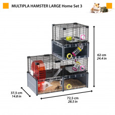Клітка для хом'яків і мишей з аксесуарами Ferplast Multipla Hamster Large (Ферпласт Мультипла Хамстер)
