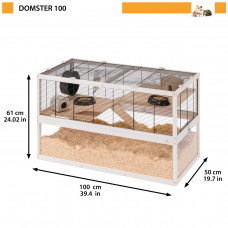 Большая клетка для хомяков и мышей Ferplast Domster 100 (Ферпласт Домстер 100)