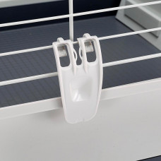 Клетка для кроликов и грызунов Ferplast Krolik (Ферпласт Кролик) 120 х 60 х h 50 см - EXTRA LARGE, Серый