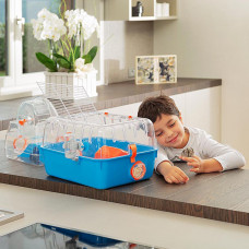 Клітка для хом'яків і гризунів з ігровими тунелями Ferplast Combi 2 (Ферпласт Комбі 2)