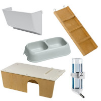 Велика клітка для кроликів і морських свинок Ferplast Rabbit 120 Plus (Ферпласт Реббіт 120 Плюс)