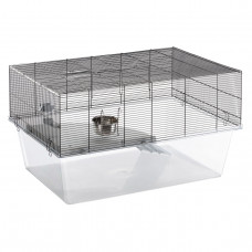 Двухэтажная клетка для хомяков и песчанок Ferplast Glassy 80 (Ферпласт Гласси 80)