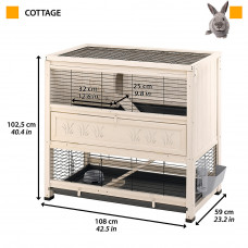 Клетка для кроликов Ferplast Cottage (Ферпласт Коттедж)