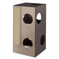 Ігровий комплекс — будиночок із кігтеточкою для кішок Ferplast Kubo 2 (Ферпласт Кубо 2)